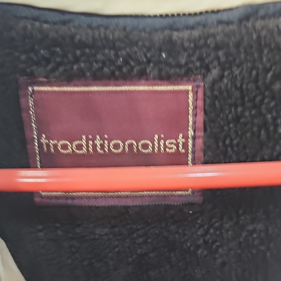 Vintage Traditionalist 44REG Classic Style Removeable Faux Fur Trench Coat - Picture 3 of 16